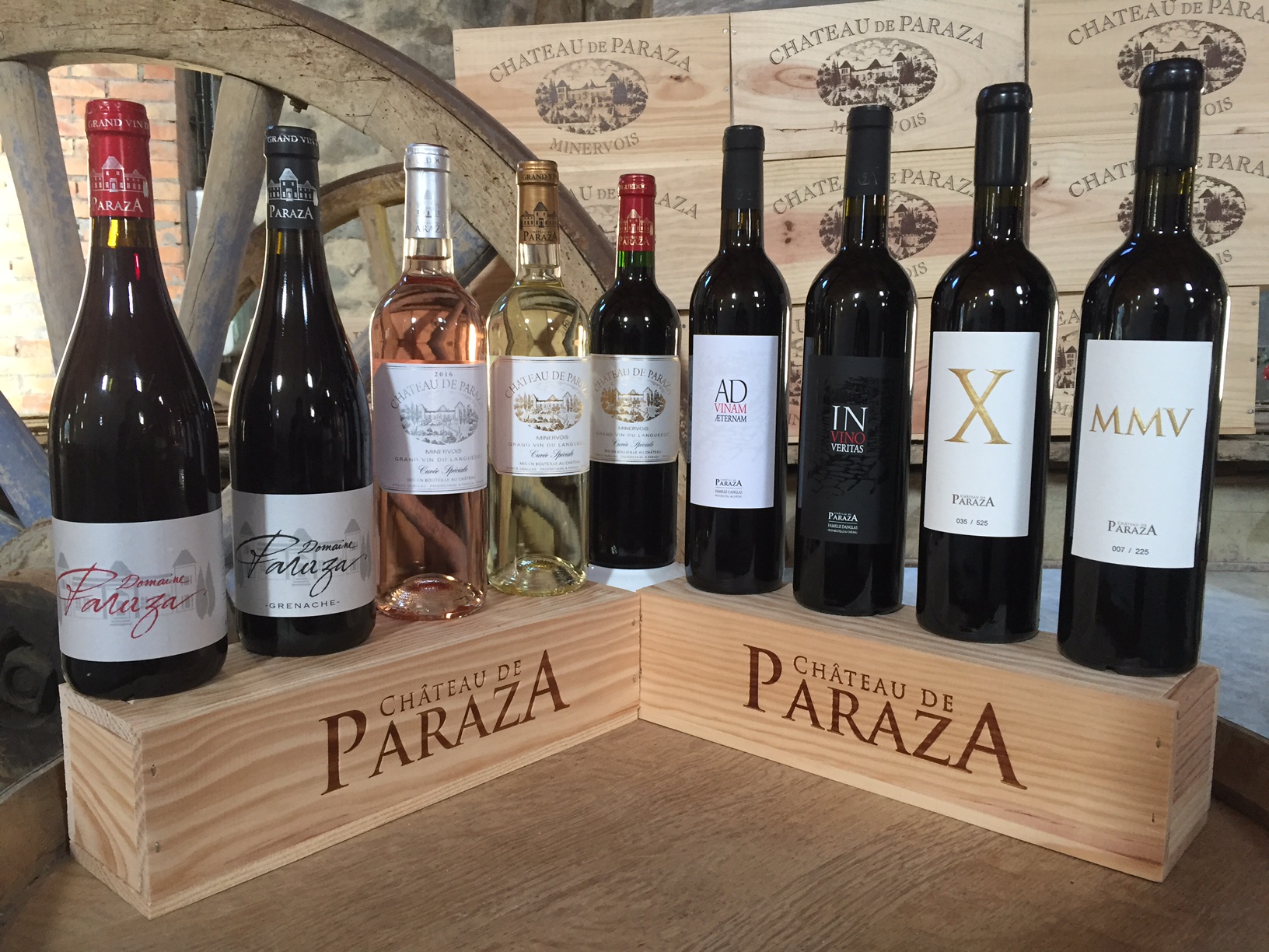 wines chateau de paraza