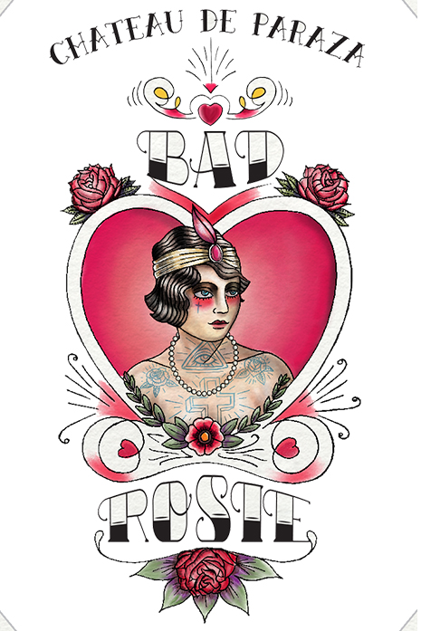 Bad Rosie Label