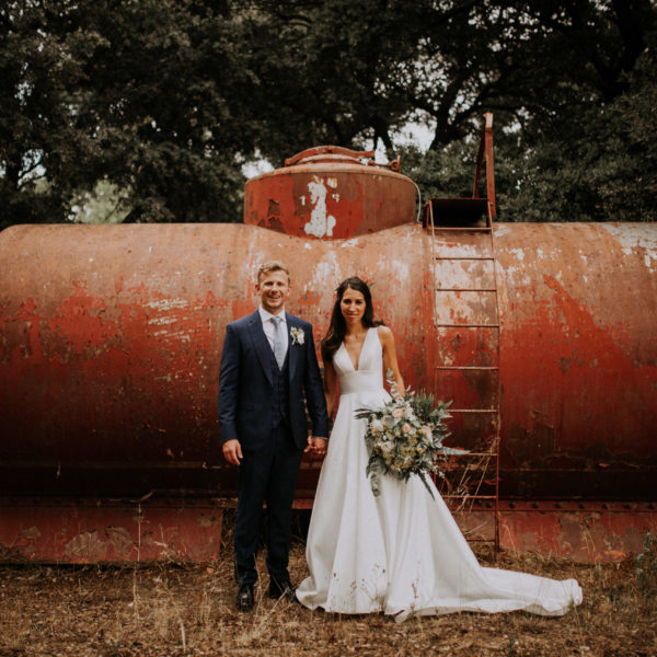 wedding in a winery in France