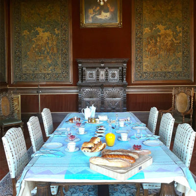 ptit dej petit déjeuner chateau de Paraza